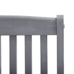vidaXL Chaises pliables d'extérieur lot de 4 Bois d'acacia solide