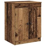 vidaXL Armoire de salle de bain Bois ancien 54 x 41 x 70 cm