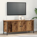vidaXL Unité TV en bois ancien Bois ancien Panneau de particules