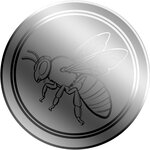 Pièce de monnaie en Platine 12 Dollars g 0.031 (1/1000 oz) Millésime 2026 HONEY BEES 1/1000 (PRÉCOMMANDE)