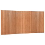 vidaXL Cloison de séparation naturel 165x400 cm bambou