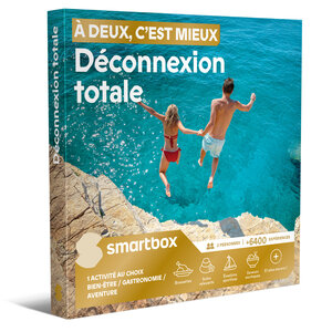 SMARTBOX - Coffret Cadeau À deux c'est mieux - Déconnexion totale - Multi-thèmes