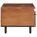 vidaXL Table basse Marron 80 x 54 x 40 cm Bois de mangue massif