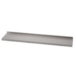 Etagère inox murale sans support - profondeur 400 - gastro m -  - acier inoxydable 1400x400x400x35mm