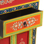 vidaXL Buffet peint à la main 54x30x74 cm bois massif de manguier