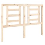vidaXL Tête de lit 126x4x100 cm Bois massif de pin