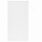vidaXL Store de Fenêtre avec des rideaux Manuel Blanc Aluminium