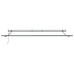 Store rétractable automatique vidaXL vert et blanc 500x300 cm