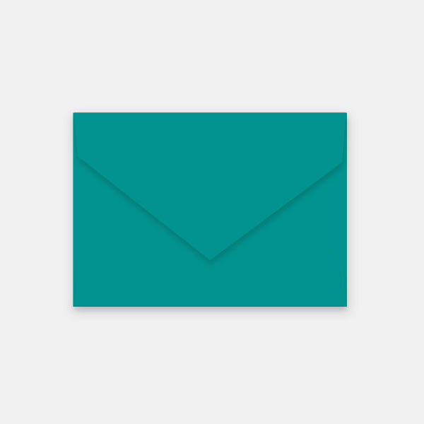 Lot de 50 enveloppes 114x162 mm velin vert paon