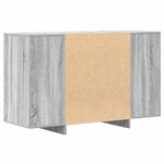 vidaXL Buffet Sonoma gris 120 x 41 x 75 cm Bois d'ingénierie