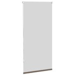 Store enrouleur occultant marron 60 x 120 cm