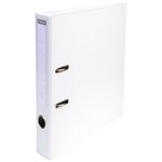 Classeur À Levier Pvc A4 Dos De 50mm. - Blanc - X 10 - Exacompta