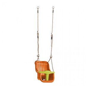 AXI Siege de balancoire bebe orange et vert citron