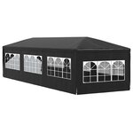 vidaXL Tente de réception 3x9 m Anthracite