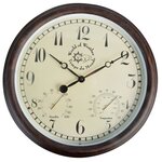 Esschert Design Horloge de station avec thermo-hygromètre 30 5cm TF008
