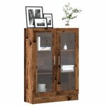 vidaXL Bibliothèque vieux bois 82 5x30 5x115 cm bois d'ingénierie