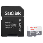 Sandisk sandisk ultra microsdxc 256 go + adaptateur sd