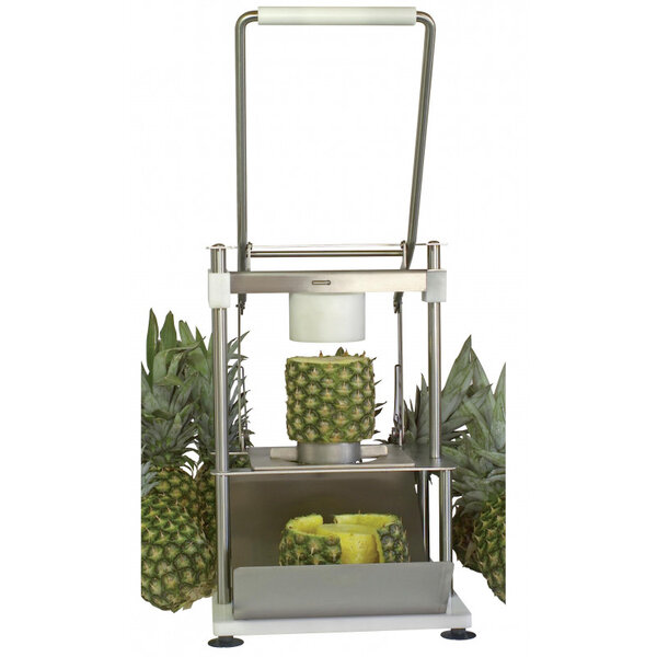 Machine manuelle a peler et etrogner l'ananas - l2g -  - inox140 215x510mm
