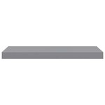 vidaXL Étagère murale flottante gris 60x23 5x3 8 cm MDF