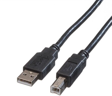Cable USB 2.0 MCL-Samar type AB M/M - 3m (Noir)