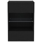 vidaXL Meuble TV Noir 40 x 30 x 60 5 cm Bois d'ingénierie