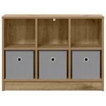 vidaXL Buffet Chêne artisanal 73 5 x 22 5 x 53 5 cm