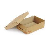 Caisse carton galia brune simple cannelure renforcée 30x20x9 cm (lot de 25)