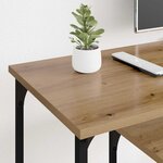 vidaXL Meuble TV Chêne artisanal 102 x 35 x 45 5 cm