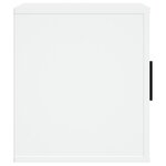 vidaXL Meuble TV Blanc 100x35x40 cm Bois d'ingénierie
