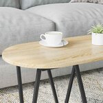 vidaXL Table Basse Chêne sonoma 80 x 40 x 40.5 cm