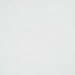 vidaXL Table de jardin Blanc 150x90x72 cm Plastique Aspect de rotin
