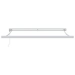 vidaXL Auvent Rétractable Vert et blanc 350 x 250 cm Tissu  Métal
