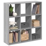 vidaXL Étagère séparatrice de pièce sonoma gris 102x29x103 5 cm
