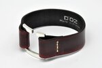 Bracelet homme Cuir bordeaux taille M