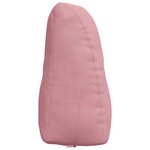 vidaXL Coussin de Dos Rose 80 x 24 x 50 cm Velours