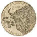 Pièce de monnaie 5 euro Slovaquie 2024 – Bison européen