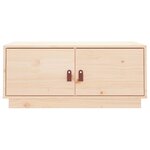 vidaXL Table basse 80x50x35 cm Bois massif de pin