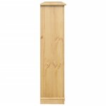 vidaXL Armoire à chaussures Corona 99x32x124 5 cm bois de pin massif