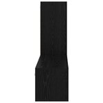 vidaXL Ensemble meuble TV 3 Pièces Chêne noir 160 x 30 x 30 cm