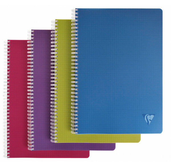 Linicolor cahier reliure intégrale A4 180 pages séyès INTENSIVE Aléatoire CLAIREFONTAINE