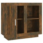 vidaXL Buffet Chêne fumé 80x40x75 cm