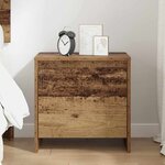 vidaXL Cabinet de chevet Bois ancien 45 x 34 x 44.5 cm