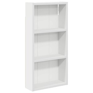 vidaXL Armoire murale de salle de bain Blanc 30 x 10 x 60 5 cm
