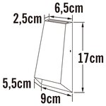 KONSTSMIDE Applique à LED Imola 2x3W Gris foncé