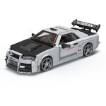 Mould King 10113 - Skylime GT R34 Sports Car