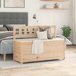 vidaXL Banc 110x41x76 5 cm Bois de pin massif