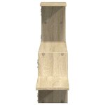 vidaXL Étagère murale chêne sonoma 104x15x49 cm bois d'ingénierie