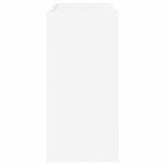 vidaXL Porte-parapluie Blanc 65 x 24 x 50 cm Bois d'ingénierie