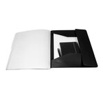 Trieur polypropylène 3 rabats 12 compartiments OPAK - Noir x 10 EXACOMPTA