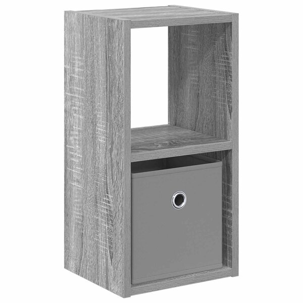 vidaXL Table de chevet Gris Sonoma 25 5 x 22 x 49 5 cm